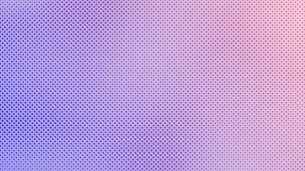 Vector colorful halftone background with dots