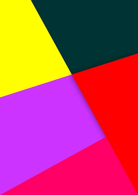 Vector a colorful square with a black and pink border