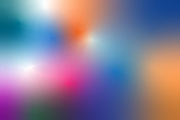 Vector colorful vivid blurred background