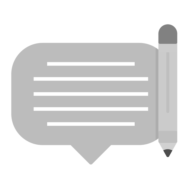 Vector comment icon vector image can be used for customer feedback