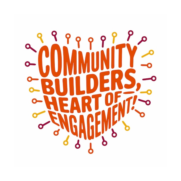 Vector community manager day concept vector illustration