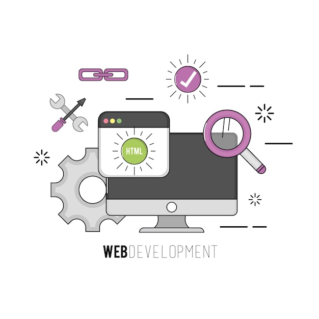 Vector computer with code programing software data