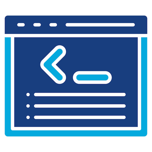 Vector console command line icon vector image can be used for computer science