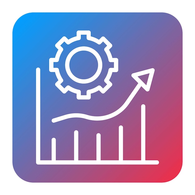 Vector continuous improvement icon vector image can be used for operations management
