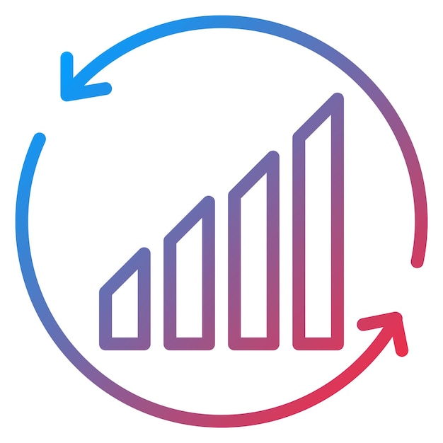Vector continuous improvement icon vector image can be used for quality assurance