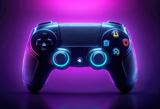 Vector a controller with the word game on it