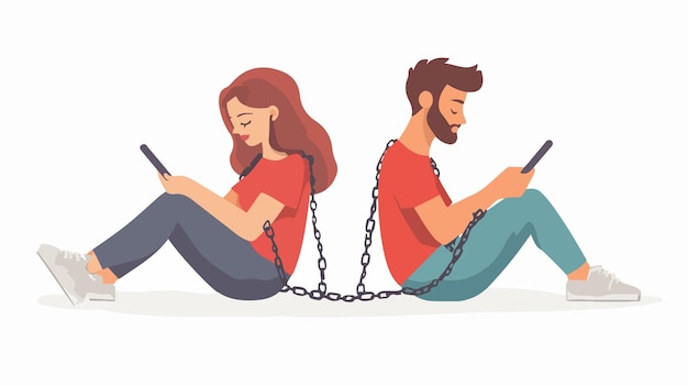 Vector coping with internet addiction and digital overload in modern society