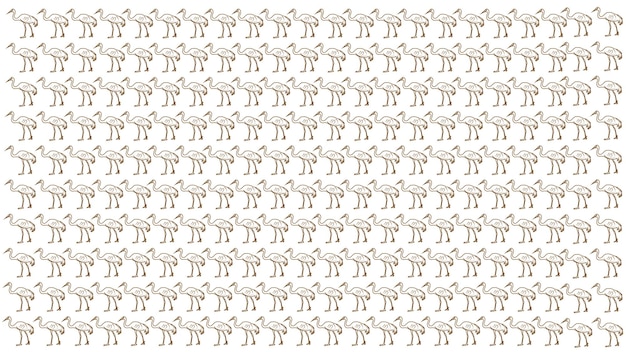 Vector crane bird abstract pattern background vector texture and crane bird vector background