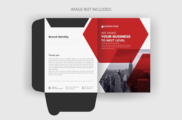 Vector creative file folder design template for your business