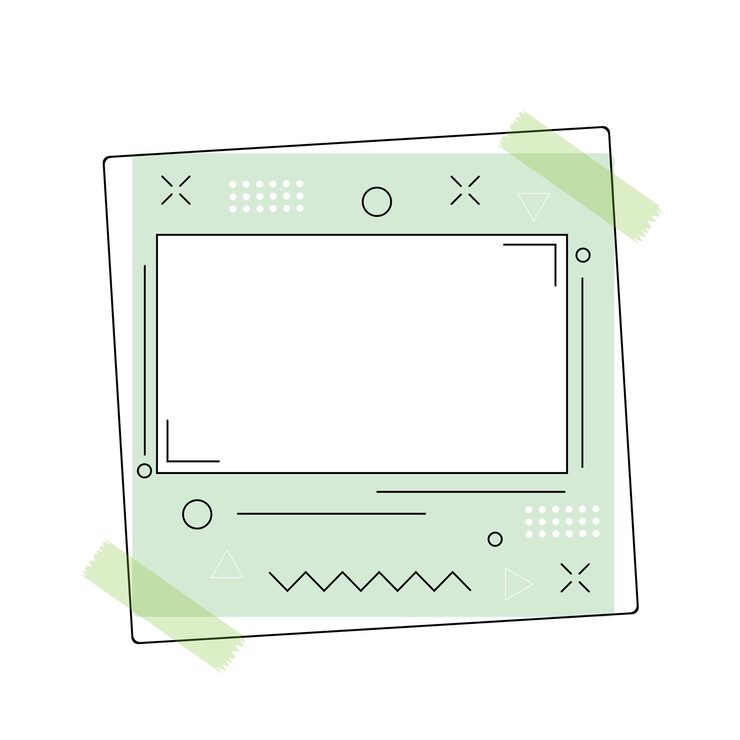 Creative text box with abstract patternCreative text box with abstract pattern