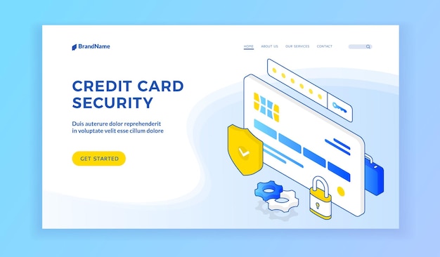credit card security website