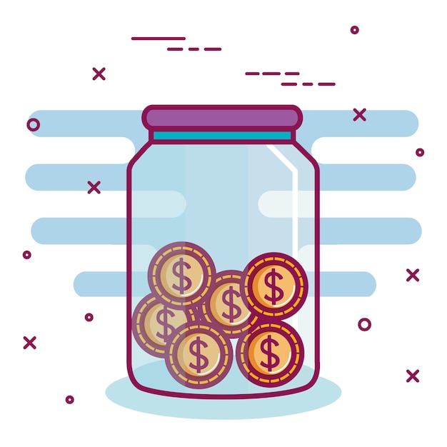 Vector crowdfunding sponsor collaboration donation collective