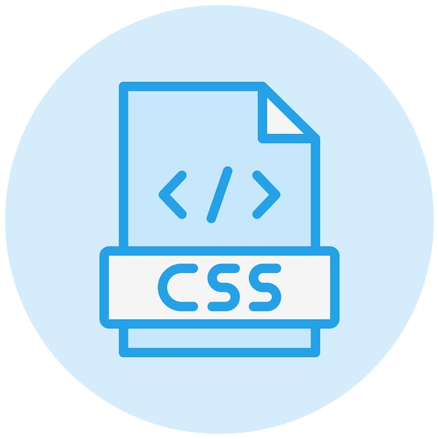 Vector css vector icon design illustration