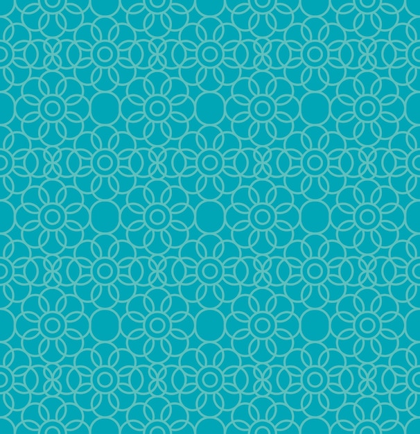 Vector cute flowers pattern