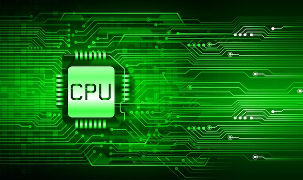 Vector cyber circuit future technology concept background