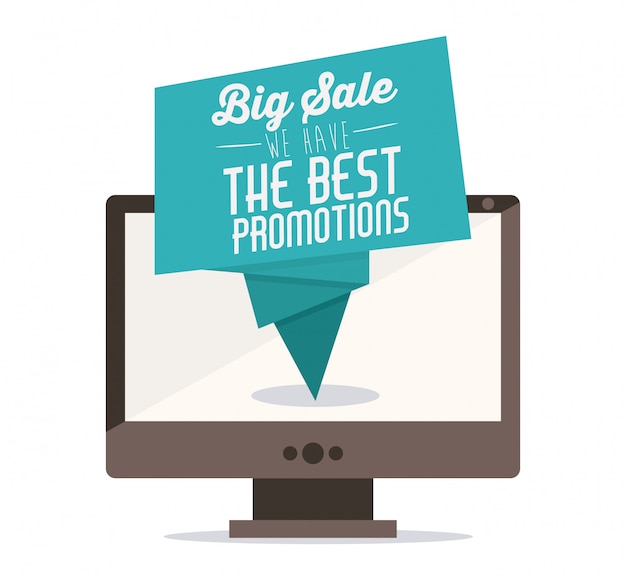 Vector cyber monday design