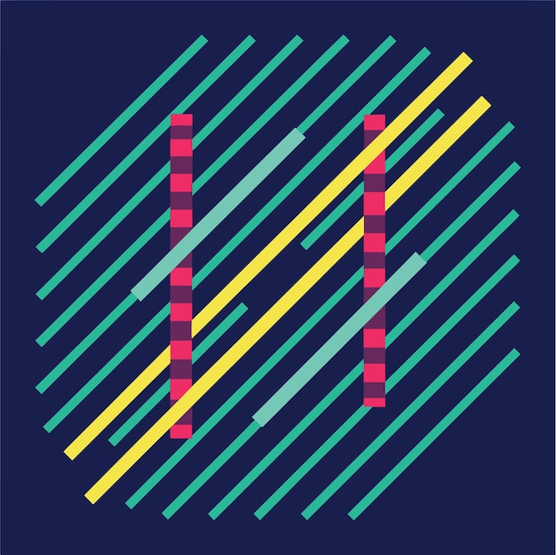 Vector dashed line pattern diagonal code background for cryptography