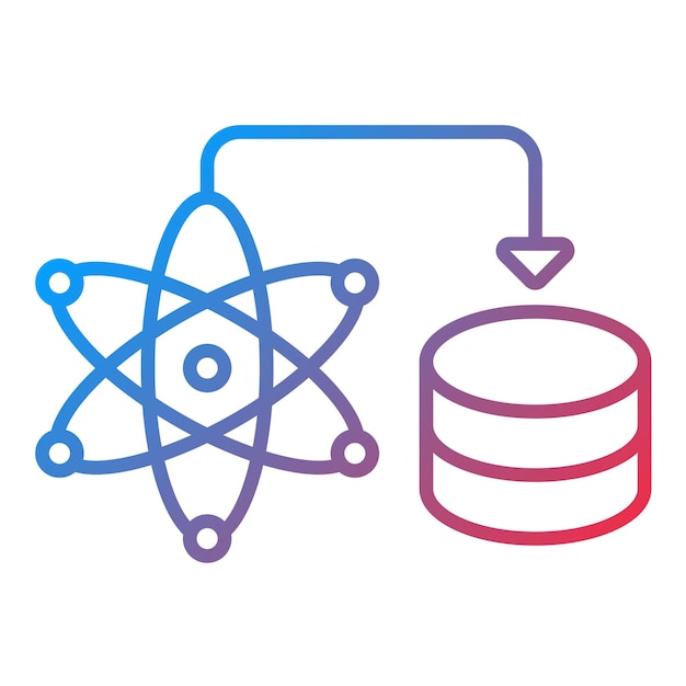 Vector data science icon vector image can be used for data analytics