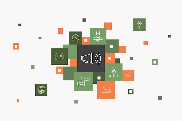 Vector data science infographic circle concept. smart ui elements machine learning, big data, database, classification