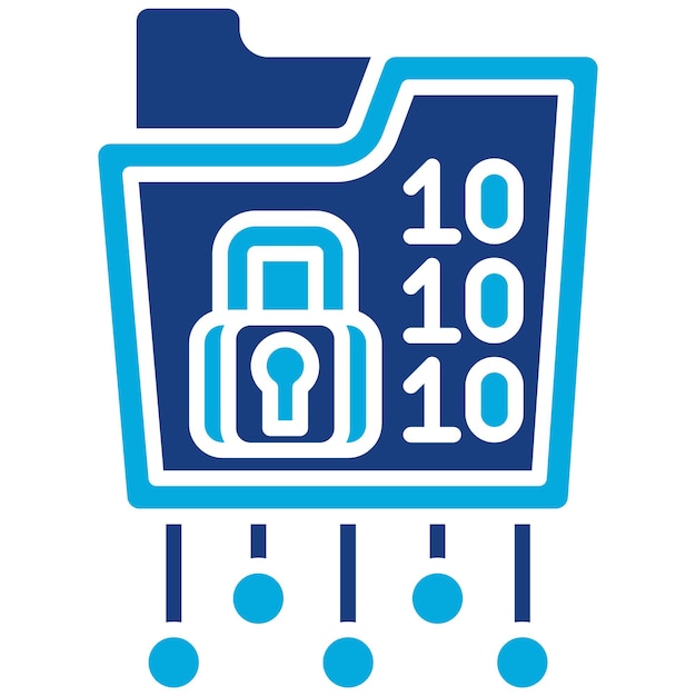 Vector database encryption icon vector image can be used for web hosting