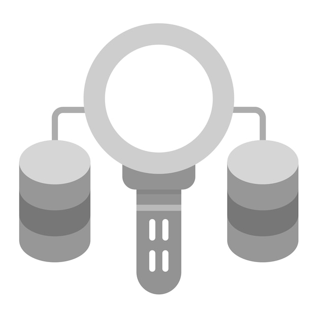 Vector database scanning icon vector image can be used for web hosting