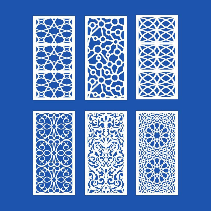 decorative pattern laser cut design