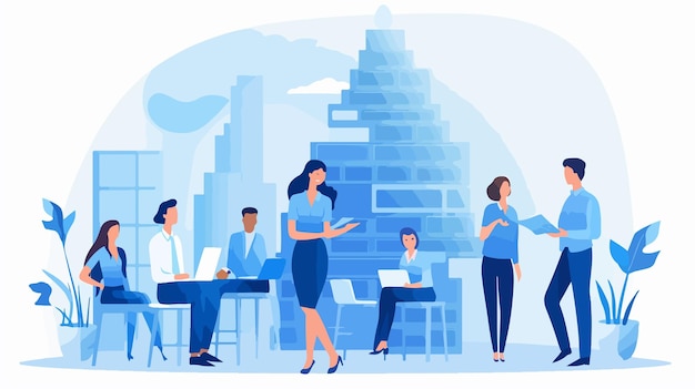 Vector delegation of authority concept overload business tasks