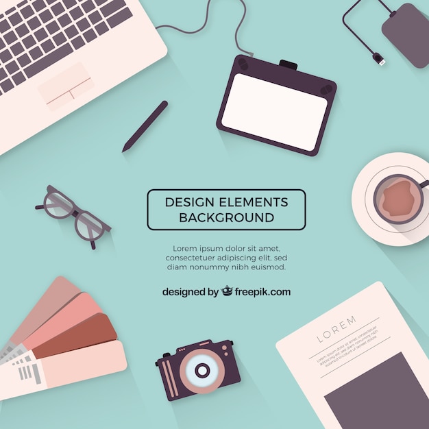 Vector design elements background