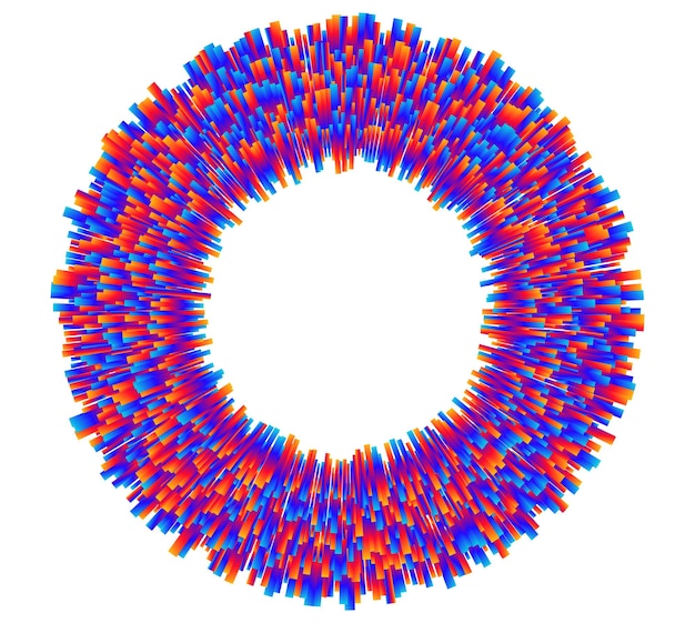 Vector design elements symbol editable halftone frame dot circle pattern on white background vector illustration eps 10 frame with black random dots round border icon using halftone circle dots texture