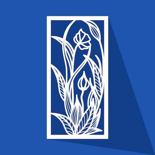 design pattern screen panel file for laser cutting