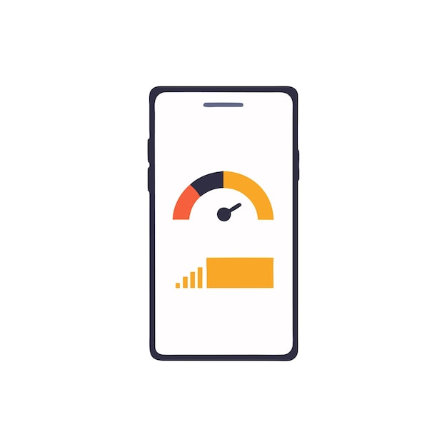 Vector designing engaging mobile analytics dashboards for ui designers