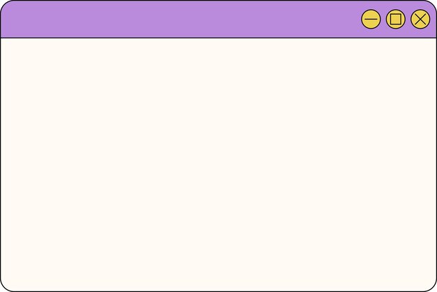 Vector desktop browser and dialog window templates computer user interface elements
