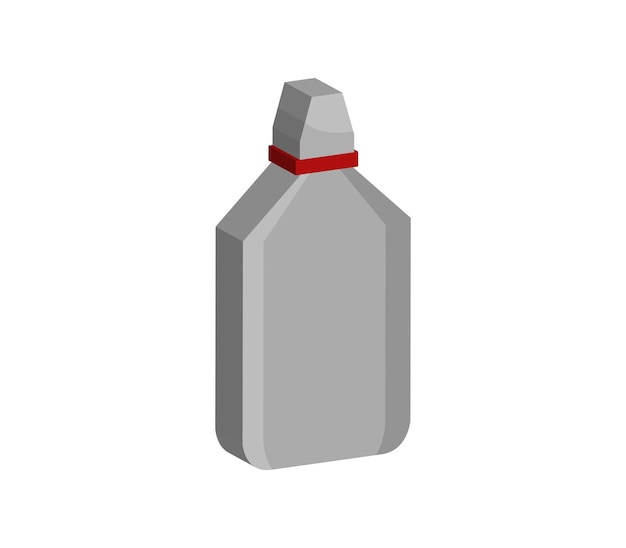 Vector detergent bottle