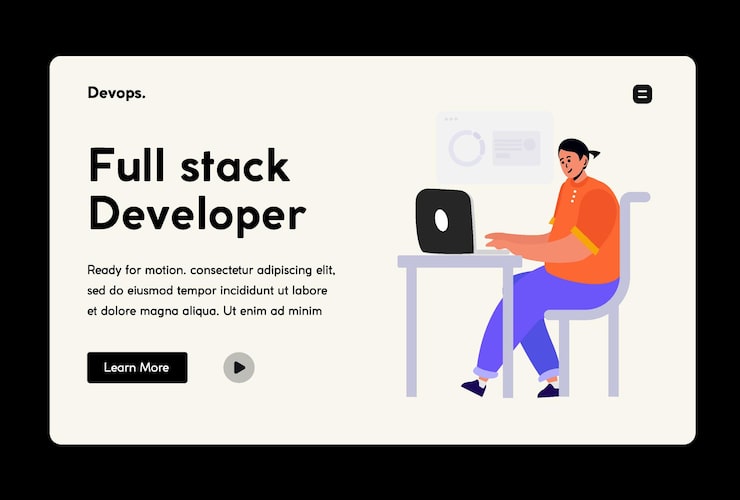 Developer working with laptop, Web developer and Programmer