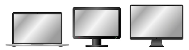 Vector development of gadgets modern technology icons modern technology