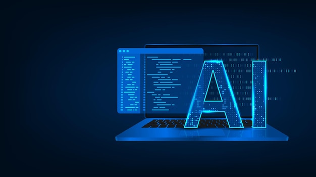 Vector development software programming concepts programming code with artificial internet technolpgy