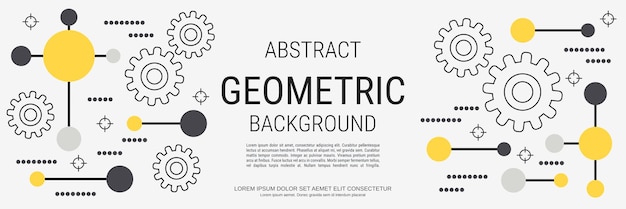 Vector digital technology vector concept illustration