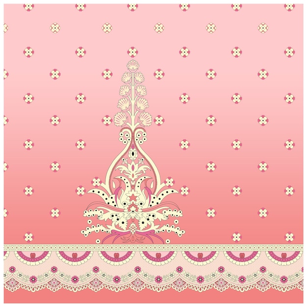 digital and textile design pattern