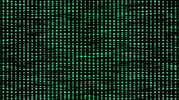 Vector dots texture with noise effect abstract halftone background vector glitch backdrop digital screen with matrix or binary code