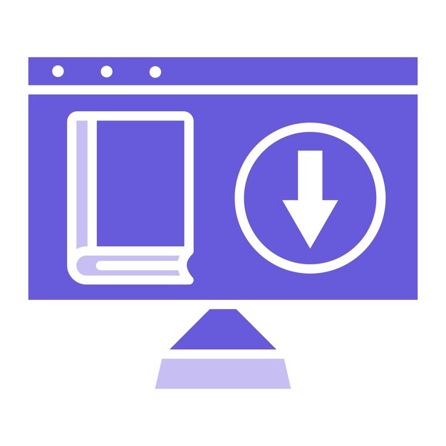 Vector download book vector illustration