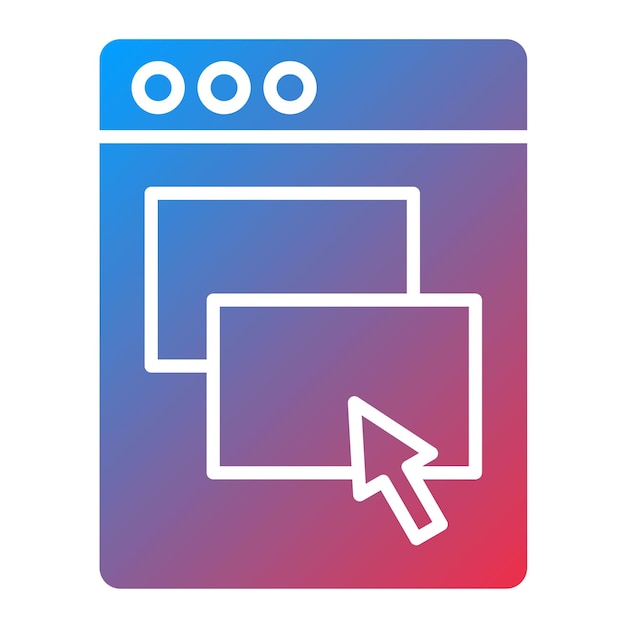 Vector drag and drop icon vector image can be used for no code