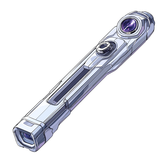 Vector a drawing of a camera with a picture of a camera on it