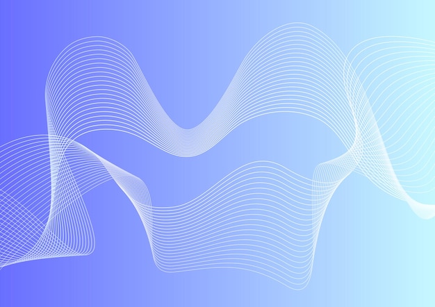 dynamic abstract background with lines objects and gradient colors