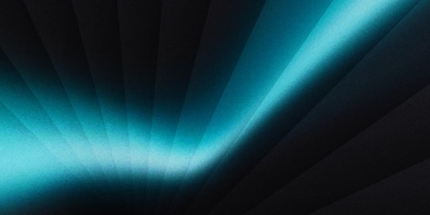 Vector dynamic cyan glow on dark radial stripes