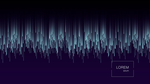 Vector dynamic flow bright lines abstract background