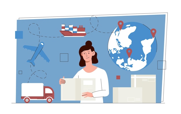 Vector efficient transportation concept