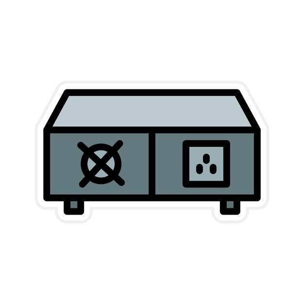 Vector electro devices icon vector image can be used for manufacturing