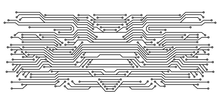 Electronics board High tech digital data connection system concept Circuit engineering technology Computer electronic printed circuit board microcircuit design