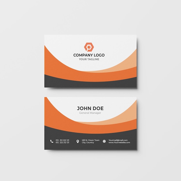 elegant business card template