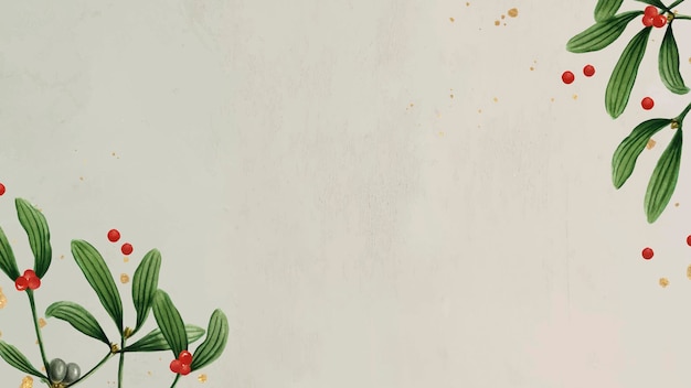 Vector festive christmas frame background vector